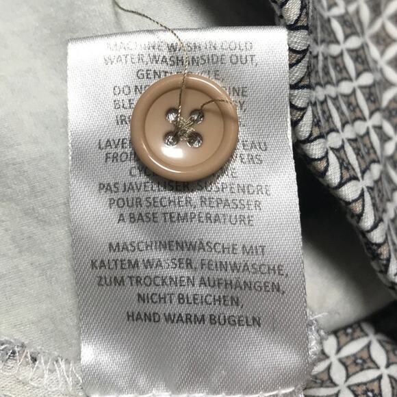 Rekucci Medallion Stretch Capri Pants 14P - Picture 5 of 7